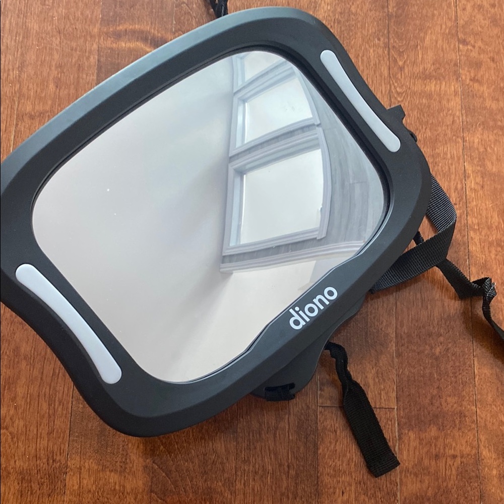 Black Baby Car Mirror